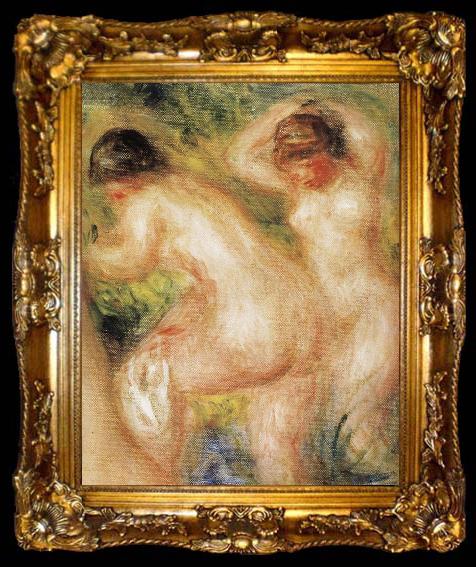 framed  Pierre Renoir Seated Nude (detail), ta009-2